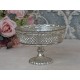 Szklany Puchar Chic Antique Srebrny 2