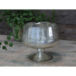 Pucharek Szklany Chic Antique z Wzorami