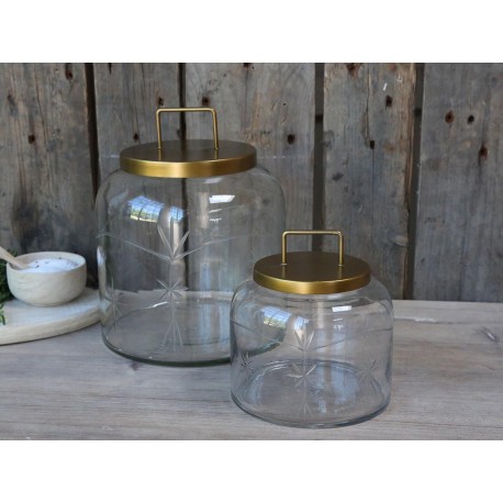 Jar w. lid