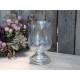 Vase w. cuttings glass