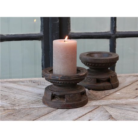 Grimaud old Candlestick f pillar candles