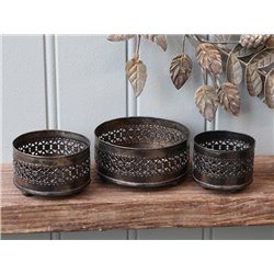 CandleTray set of 3