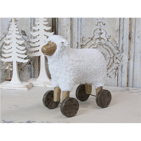 Sheep on wheels