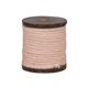 Cotton band on wooden spool antique rose