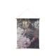Canvas f. hanging w. floral print