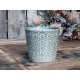 Flowerpot w. pattern