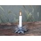 Chamberstick flower short dinner candles