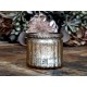 Tealight holder w. pearl edge