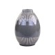 Alsace Vase w. striped pattern