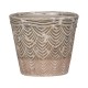 Valence Flowerpot w. leaf pattern