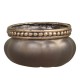 Tealight holder w. pearl edge