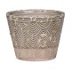 Valence Flowerpot w. leaf pattern