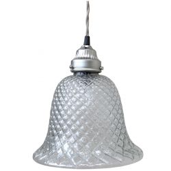 Szklana Lampa Chic Antique Dzwonek A