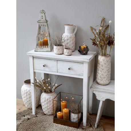 Pleciony Dywanik Okrągły Chic Antique z Trawy Morskiej E