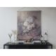 Canvas for hanging w. floral print