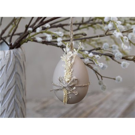 Easter Egg w. dried flower