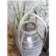 Wicker Lantern w. mesh