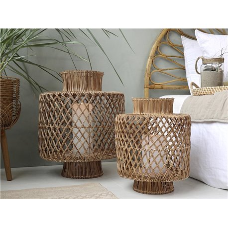 Wicker lantern