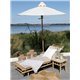 Lyon Deck Chair single bamboo