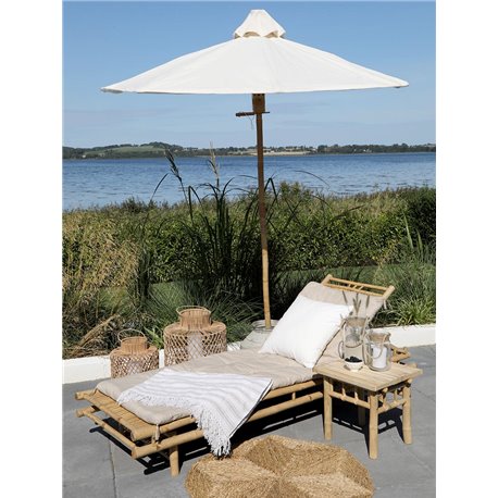 Lyon Deck Chair single bamboo