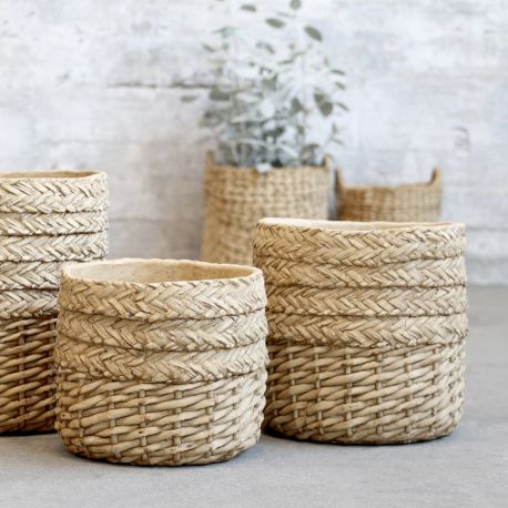 Osłonka Na Doniczkę Chic Antique Rattan Corte D