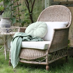 French Chair (S19) in wicker