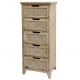 Chest of Drawers w French wicker drawers