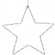 Świecąca Gwiazda Bożonarodzeniowa Chic Antique 34 cm