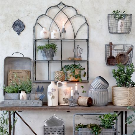 Metalowe Półki Ścienne Chic Antique