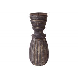 Candlestick w. grooves