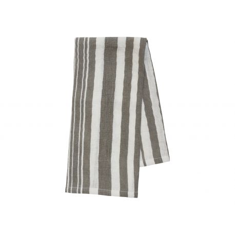 Éternel Tea Towel w. grain sack stripes