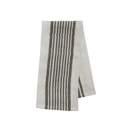 Éternel Tea Towel w. grain sack stripes