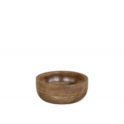 Tours Bowl in wood w. carvings
