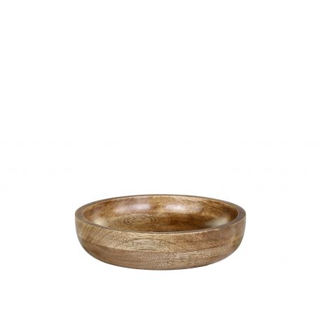 Tours Bowl in wood w. carvings