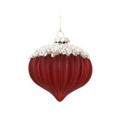 Christmas Bauble w. pearls