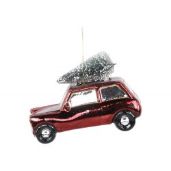 Car w. Christmas tree