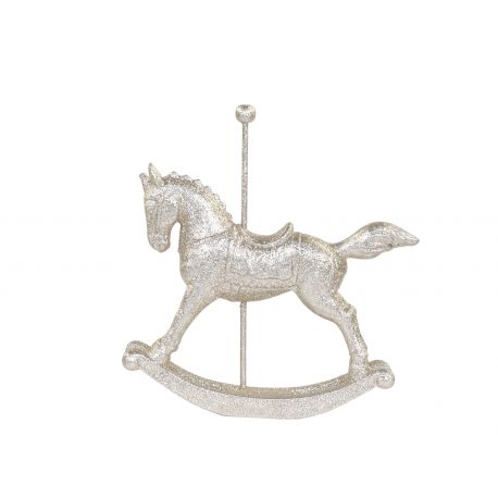 Rocking Horse w. glitter