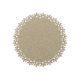 Table Mat w. glitter set of 4