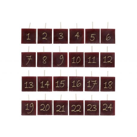 Advent Candle 24 pcs. 5 h
