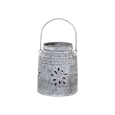 Lantern w. pattern & handle