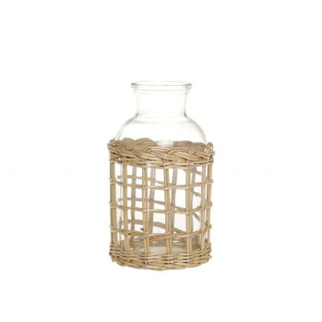 Bottle w. wicker