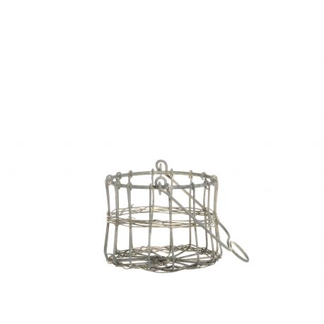 Fil de fer Basket for hanging