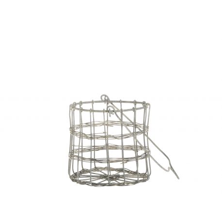 Fil de fer Basket for hanging