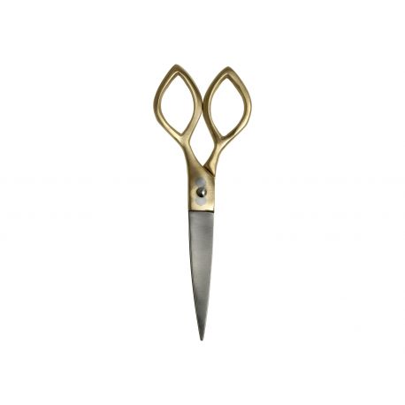 Scissors w. brass handle