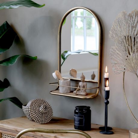 Lustro z Półką Chic Antique