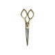 Scissors w. brass handle