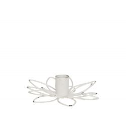 Candlestick flower for taper candle
