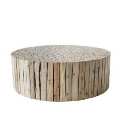 Lounge Table in eucalyptus wood