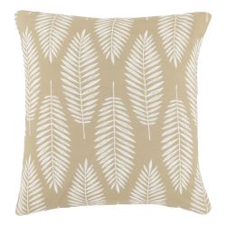 Aix Pillowcase w. tropical leaf pattern