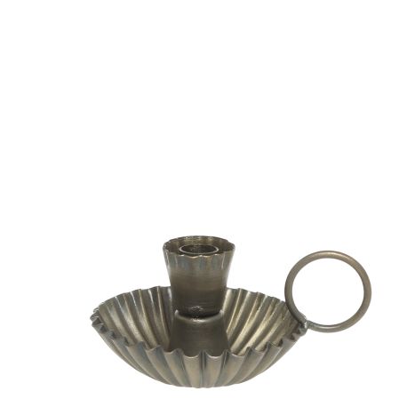 Chamberstick for taper candle